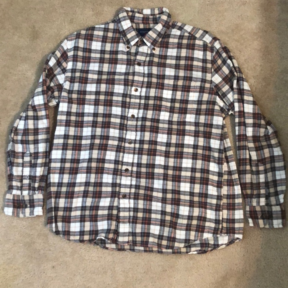 Soft long sleeve flannel, saddlebred